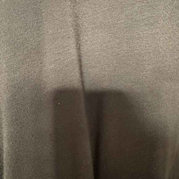 Dark Green cow neck long sleeve Dress - Picture 2 of 3